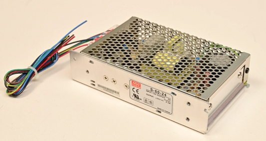 Mean Well S-60-24 DC Power Supply 60W 24V@2.5A 100-240VAC Input
