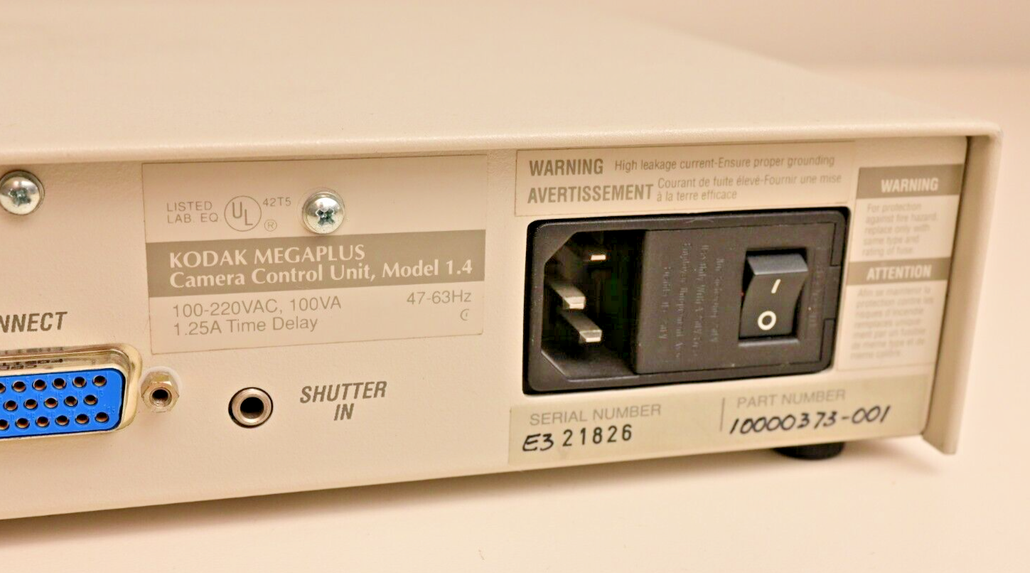 Kodak Megaplus Camera Control Unit Model 1.4 Vintage CCD Interface KAI