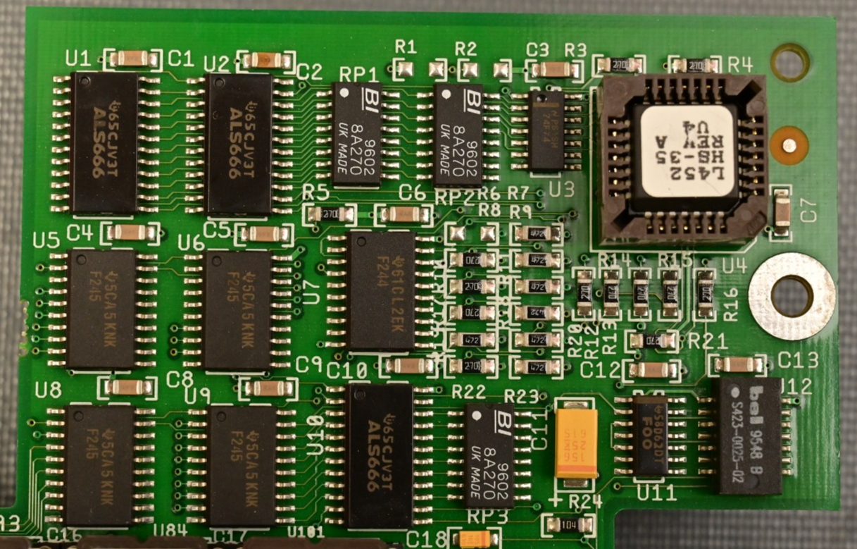 Proteon ProNET CNX 500 Router ROM Board Vintage 1992 17-452440 AMD EPROM