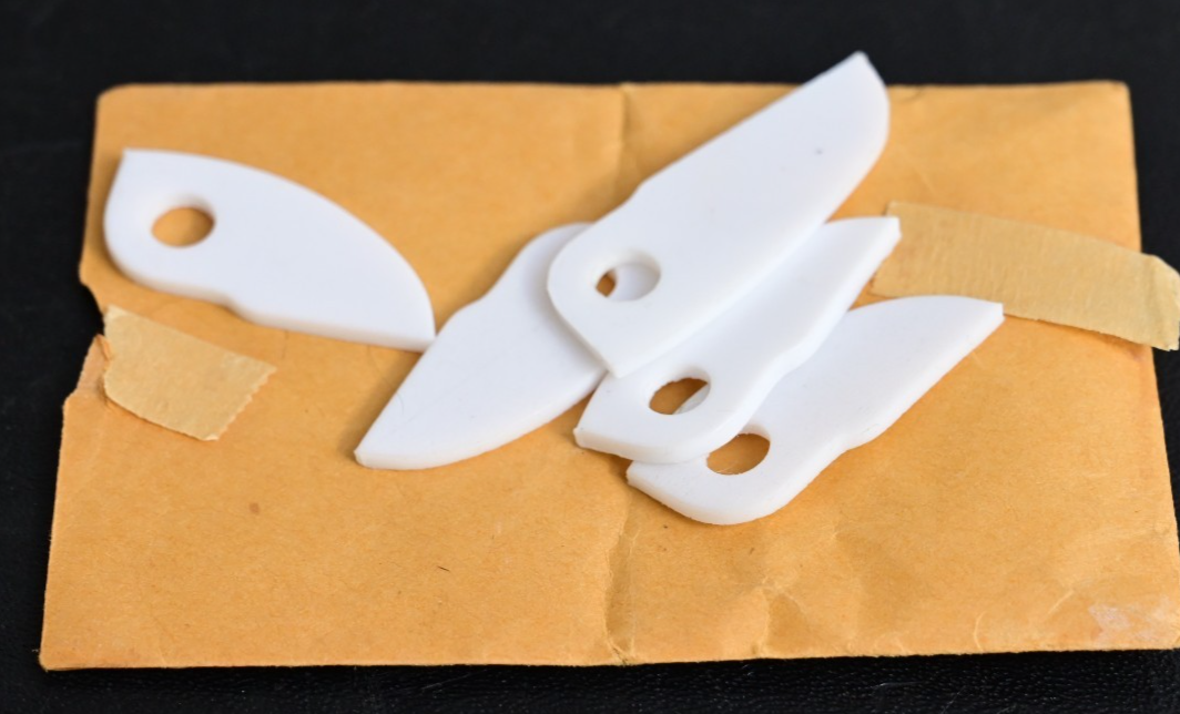 Lot of 16 PTFE Agitator Stirrer Blades Incl KONTES 789030-0022 NOS