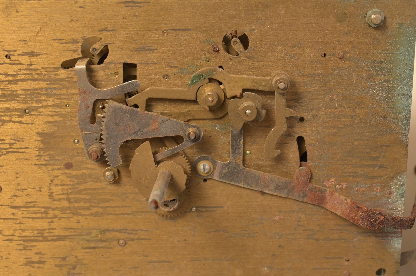 Lot of 2 Mason & Sullivan Clock Movements Germany Antique Brass Parts 5.3 lbs