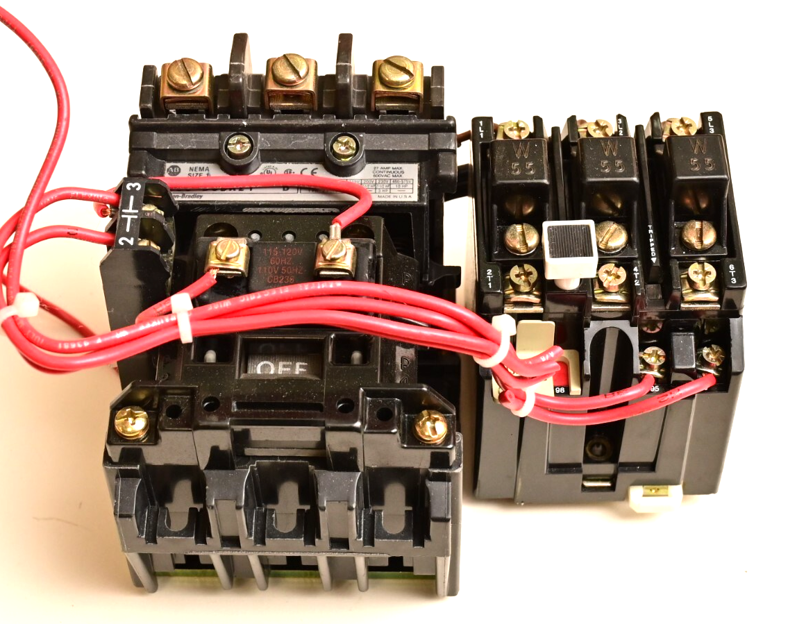 Allen Bradley 500-BODX21 Contactor 592-JOV16 595-A