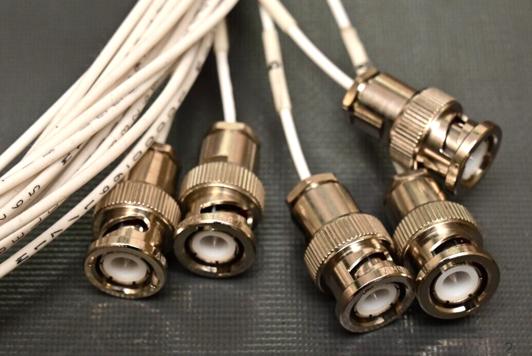 BD Becton-Dickinson LSR II Flow Cytometer BNC to BNC Cable Set of 20 Cables