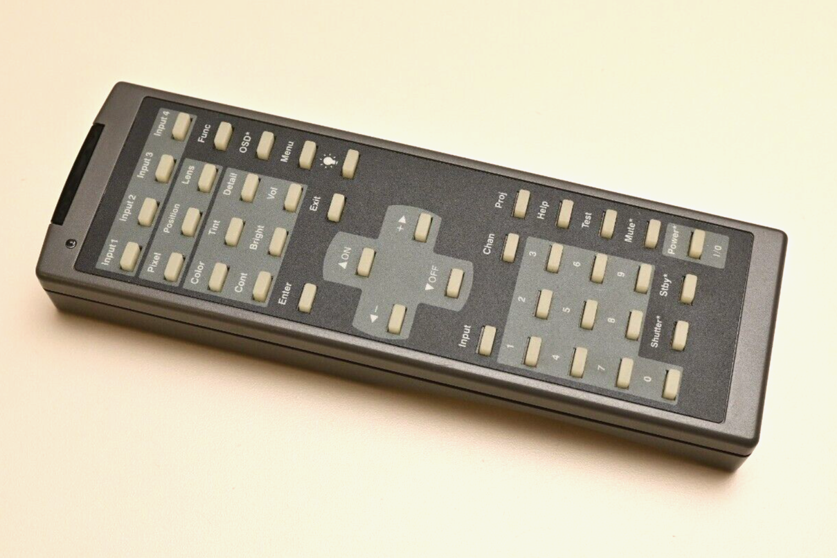 Christie Factory Projector Remote FCT1-01/0139G0071/10-000412-05P Mirage 2000?