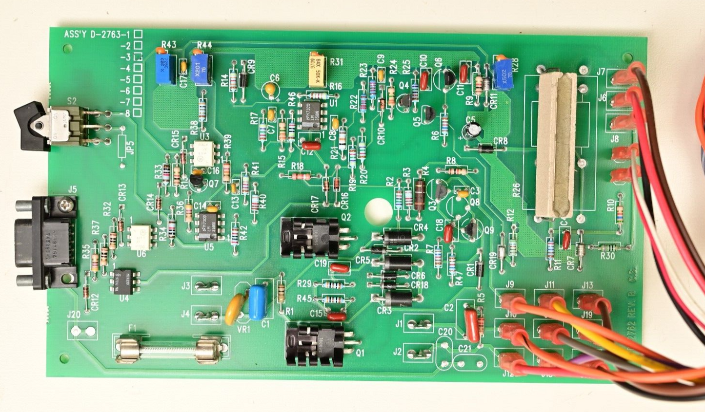 Cole Parmer Masterflex Console Control PC Board / Motor Controller P/N D-2763-1