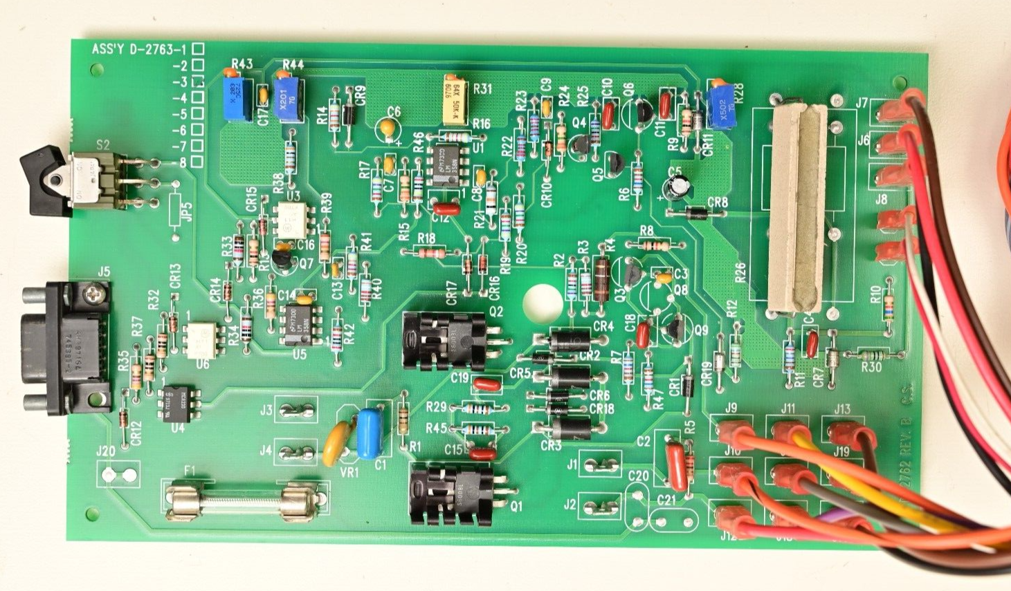 Cole Parmer Masterflex Console Control PC Board / Motor Controller P/N D-2763-1