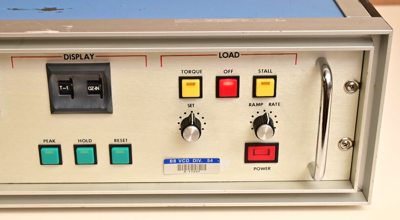 Vibrac 4600 Torque Measuring System Controller/Display AMCO 3U Enclosure