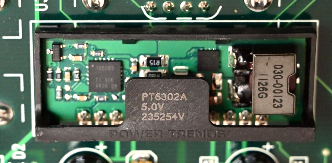 Perkin Elmer JANUS I/O PC Board 7101575F Power Trends PT6302A Regulator