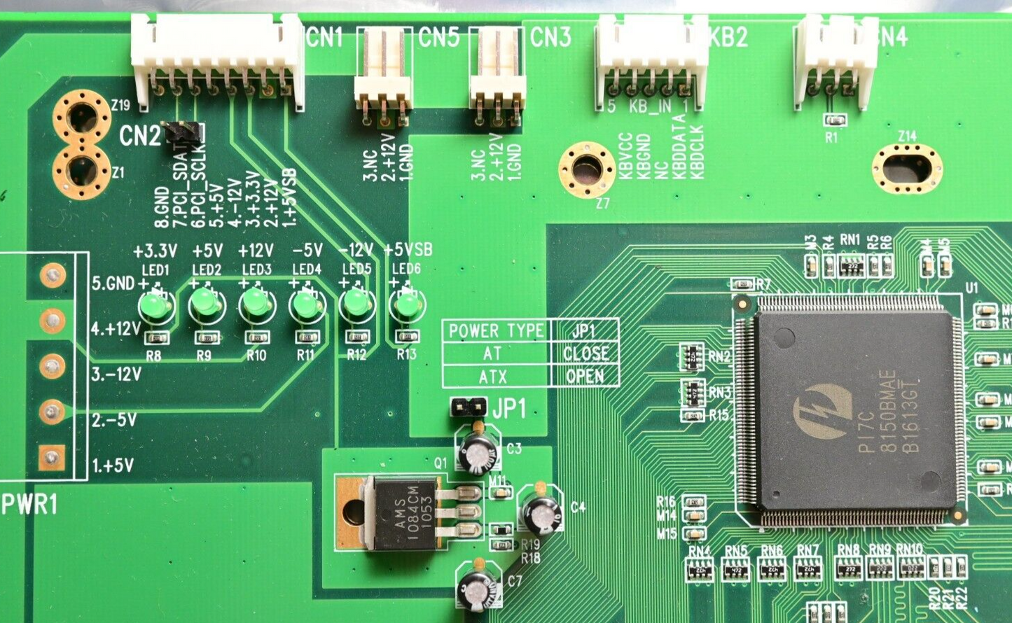 AAEON BP-214SG-P12 REV.A1.0 Industrial AT/ATX PC Backplane PICMG 14-Slot ISA/PCI