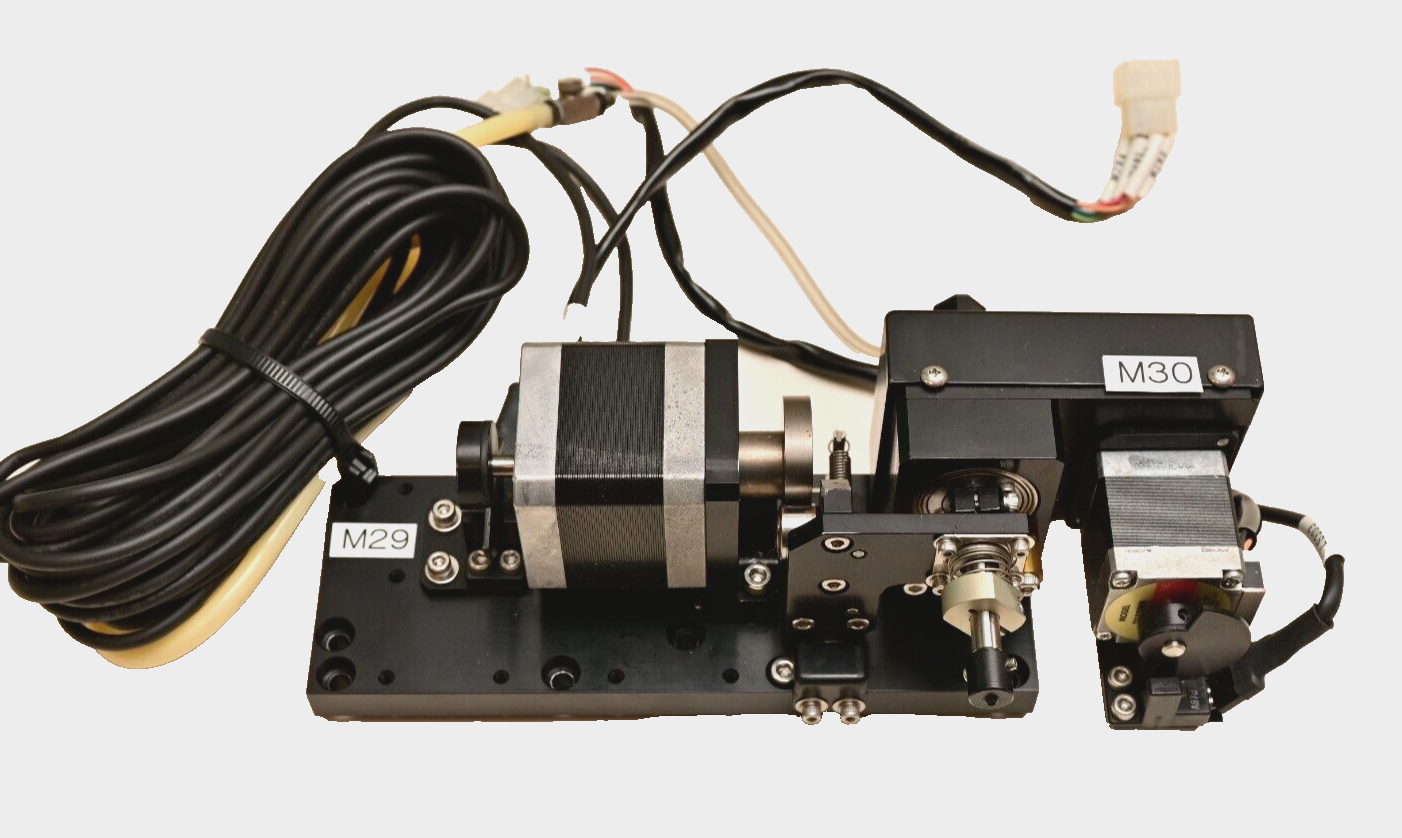 Vacuum Semiconductor Die Pick Up & Rotate Assembly Vexta Steppers THK Omron