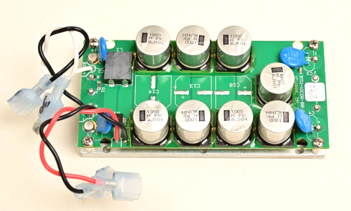 VICOR V28A28T200BG3 Isolated DC/DC Converter 9-36V to 28V 200W w/ Capacitor PCB