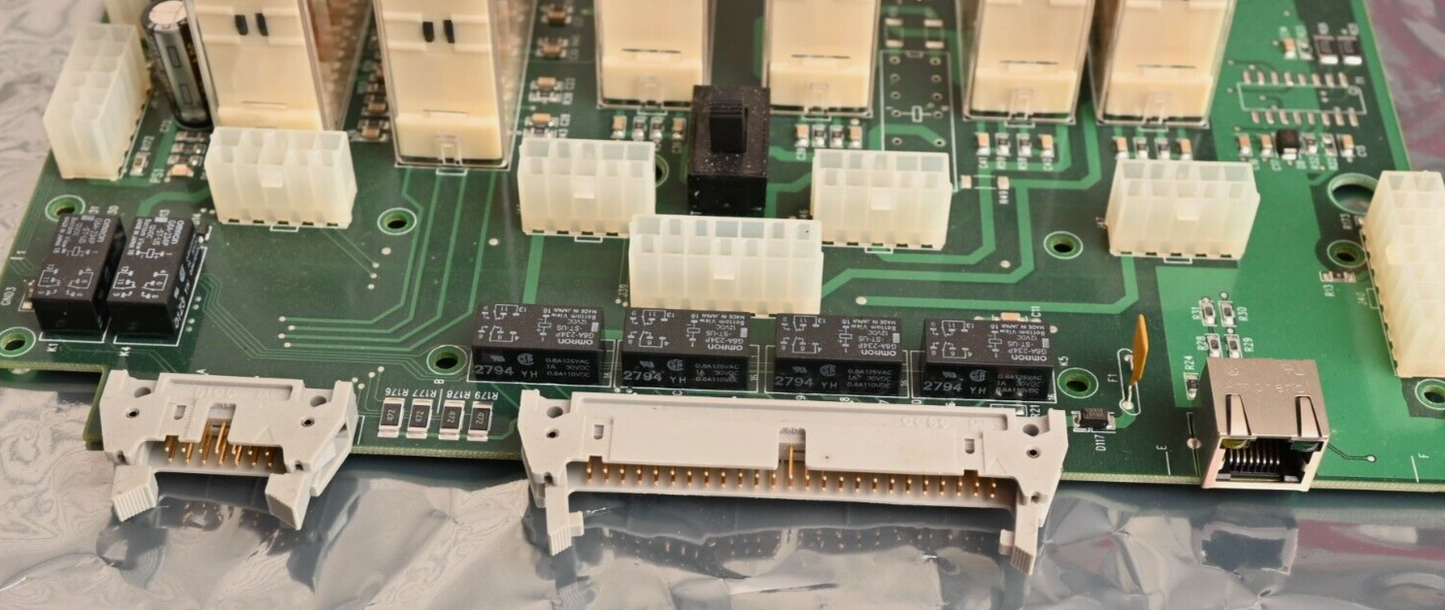 CRS Robotics Controller Main PCB Black Board EAR024-050-00 Rev B Relays PC/104