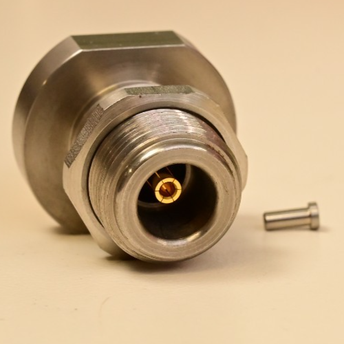 HP 8620A Sweep Oscillator N-female SMA-female Bulkhead Adapter Gold Plated