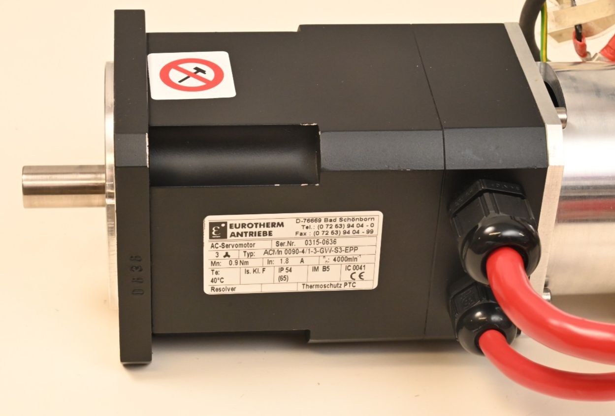 Eurotherm Antriebe AC Servomotor ACMn 0090-4/1-3-GW-S3-EPP Heidenhaim ROD 260