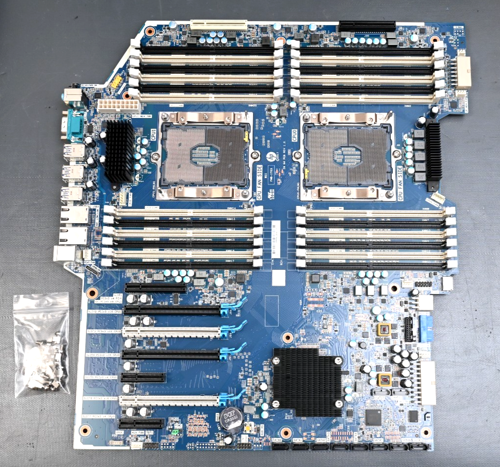HP Z8 G4 Workstation Motherboard 844776-001 / 914281-601 Windows Pro FIPS / TPM