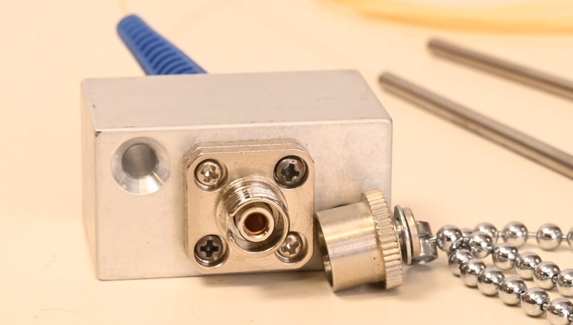 FC to FC Fiber Optic Coupler w/ Cover OTDR Port SAA-I SEIKO Amphenol ASTER