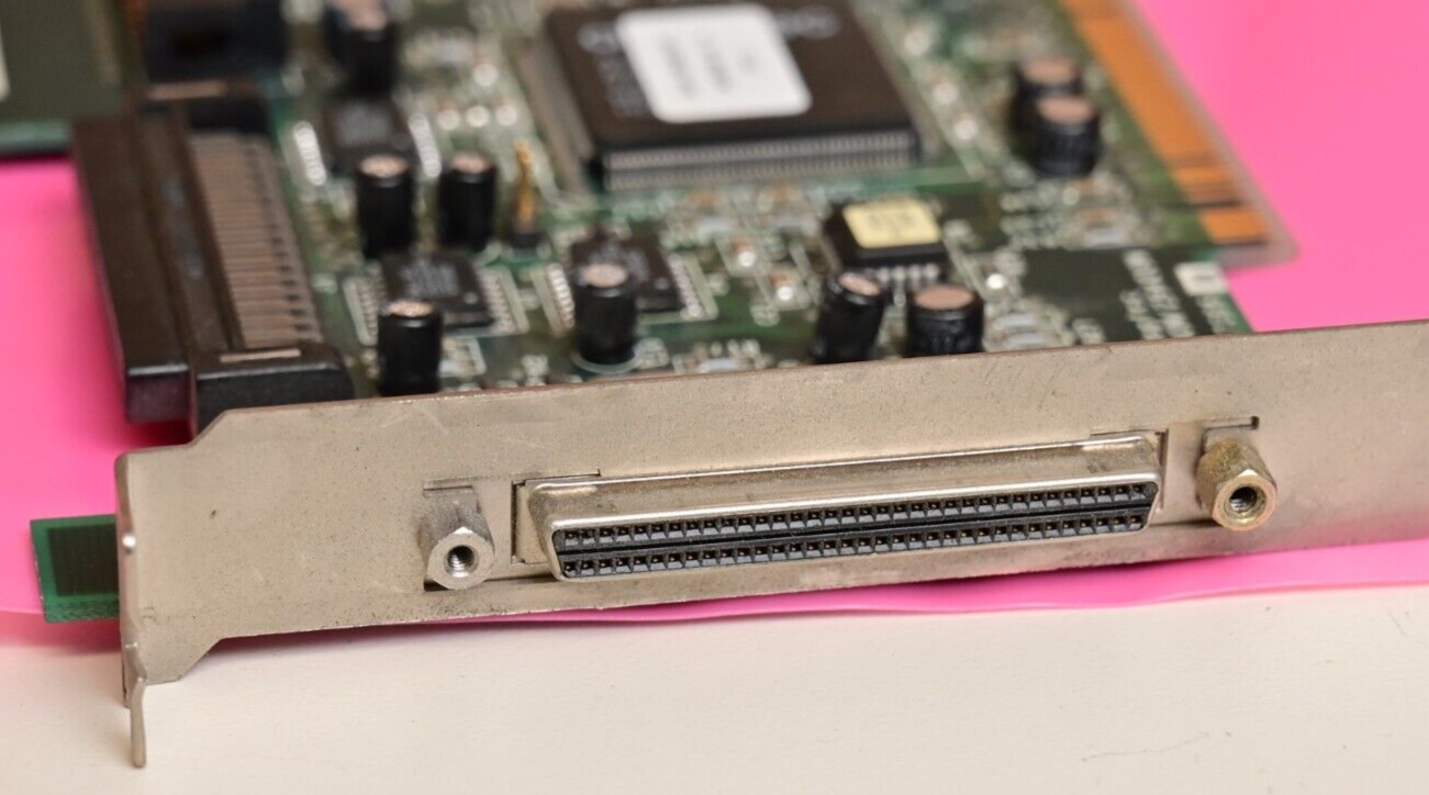 VINTAGE ADAPTEC AHA-2940W 2940UW ULTRA WIDE SCSI PCI CONTROLLER CARD