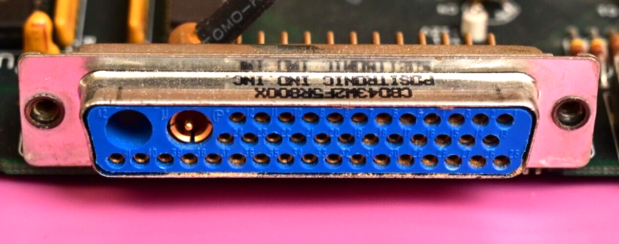 Vintage Kodak Camera Interface PC Board Grayhill Rotary Switches Positronic Gold
