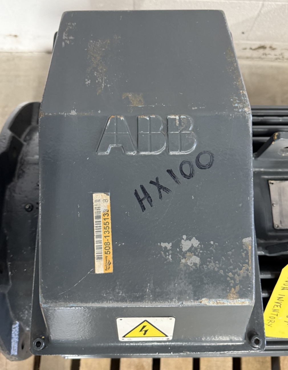 ABB HX100 405T 150 HP 1780 RPM Industrial Motor 3GCA282320-ADA Refurbished H&N