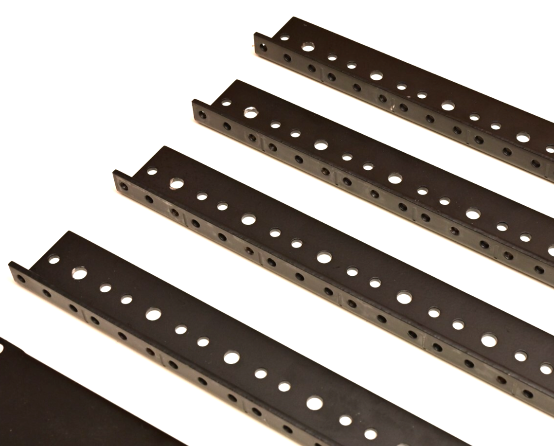 Middle Atlantic 20U/35" Rack Rails (4) w/ 3x 1U Filler Plates Etc Custom Cabinet
