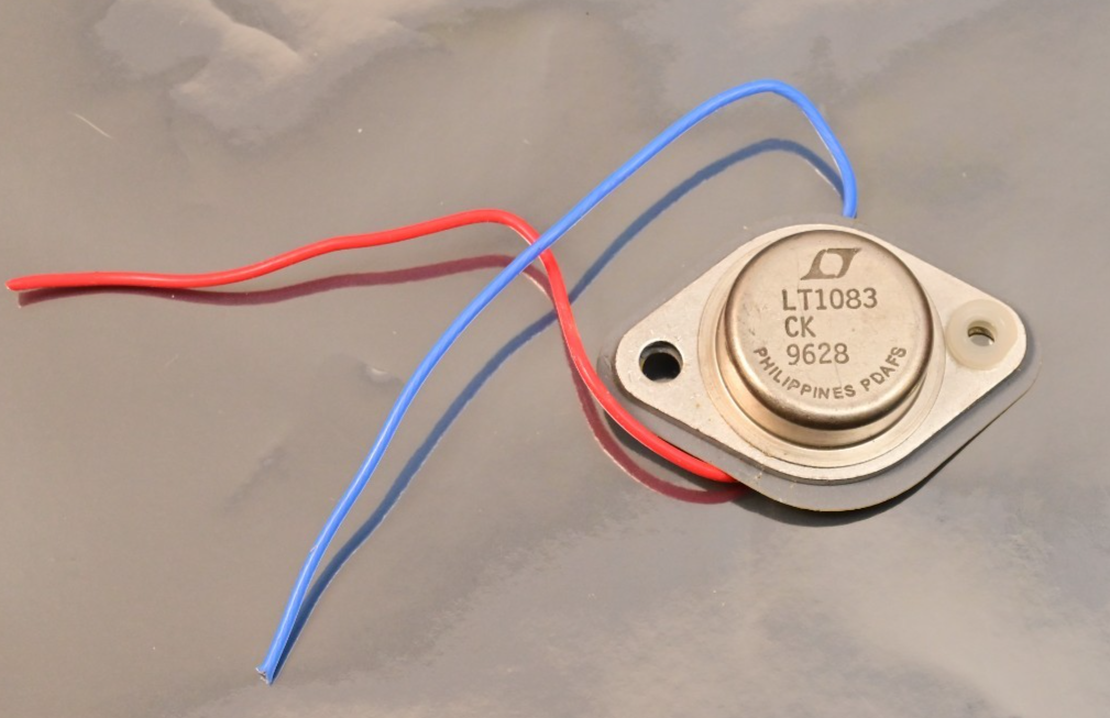 Linear Technology LT1083 CK 7.5A Low Dropout Positive Adjustable Regulator Wired