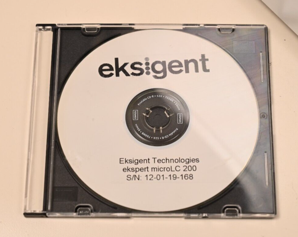 Eksigent Ekspert MicroLC 200 Liquid Chromatography System w/ CD AB Sciex LC/HPLC