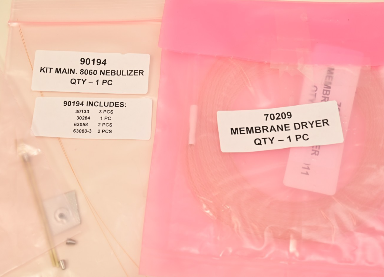 Large Spare Parts Lot for Antek Model 8060 Nitrogen Specific HPLC Detector CLND
