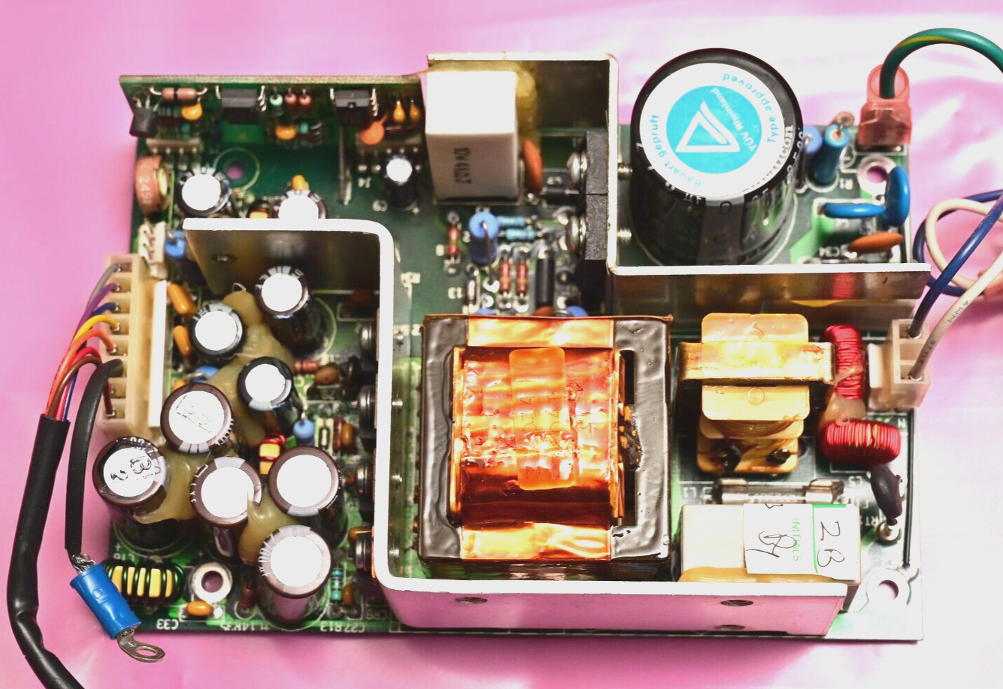 Cherokee International QF23L1 DC Power Supply w/ Line Module, Switch & Wiring