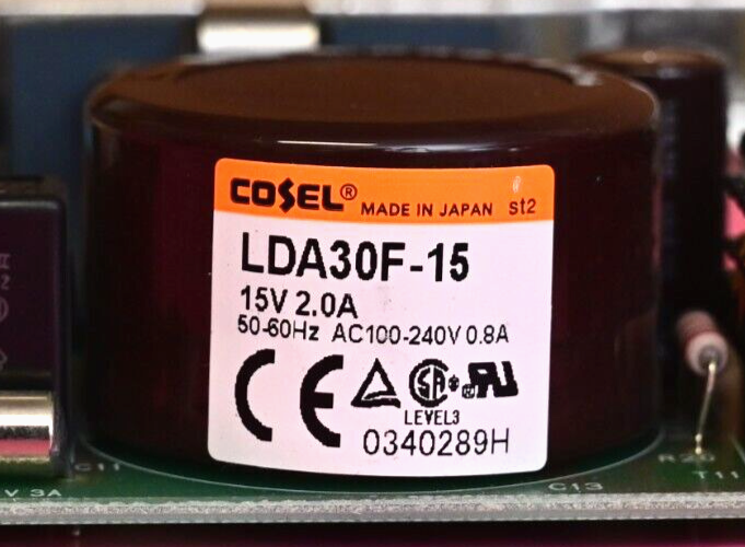 JRC MS Power Supply CBD-1533 Cosel LDA30F-15 Agilent E6393A