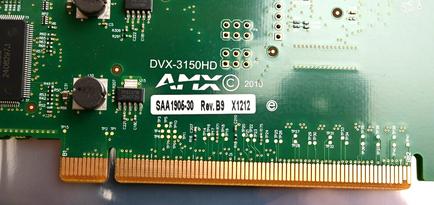 AMX DVX-3150HD Dual HDMI Input Card SAA1906-30 ENOVA DVX-3155HD-SP
