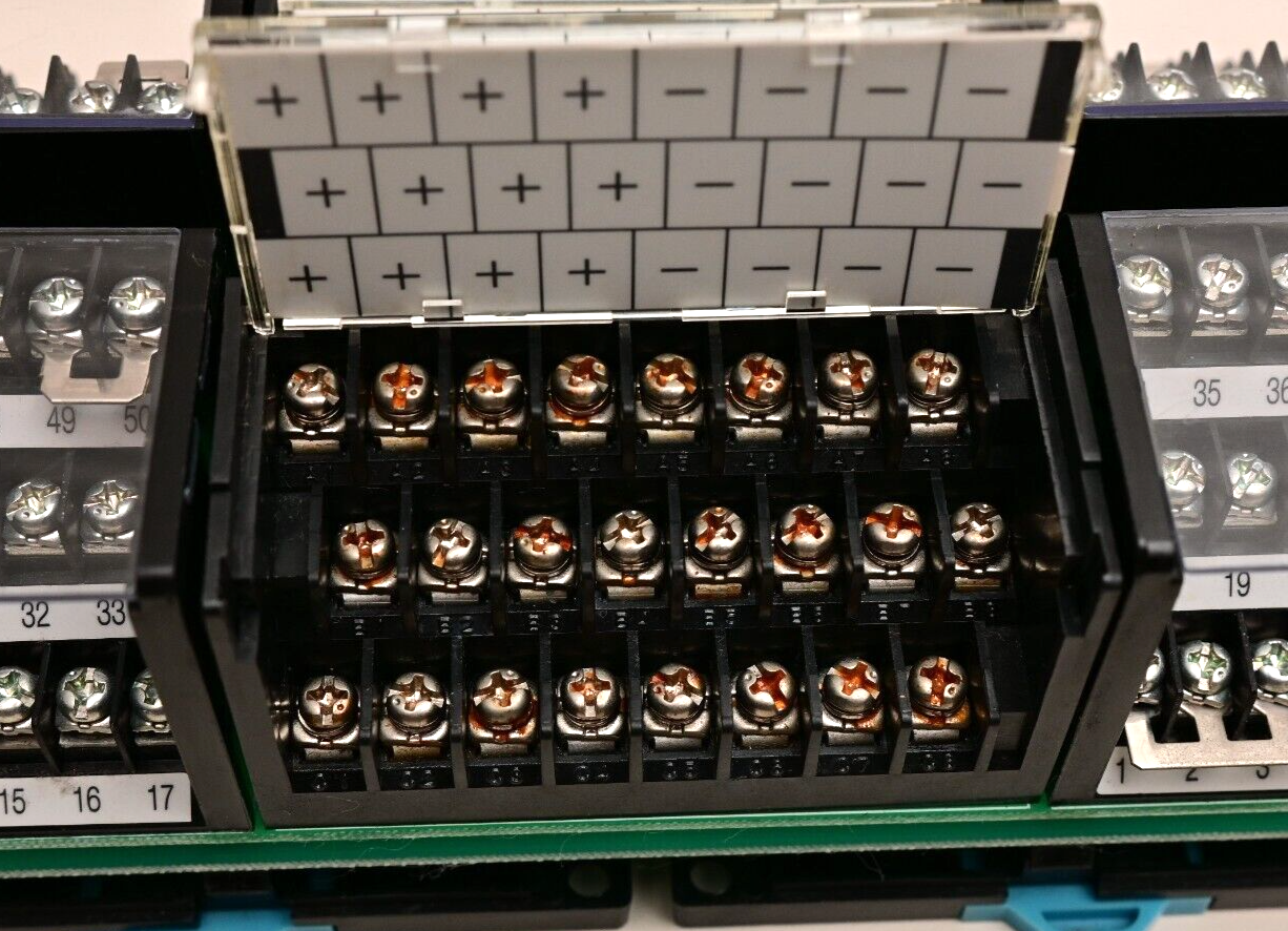 OPT-TB1 Terminal Block 2 x 100 Input/Output with +/- Power for I/O Contec? Japan