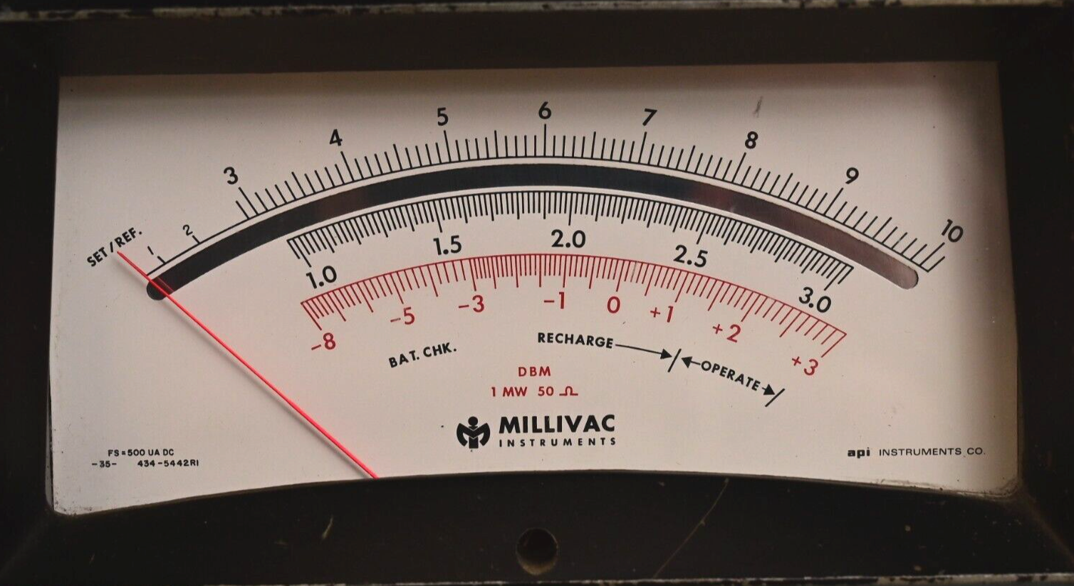 Millivac MV-928A RF Millivoltmeter Vintage Military Surplus Test Meter