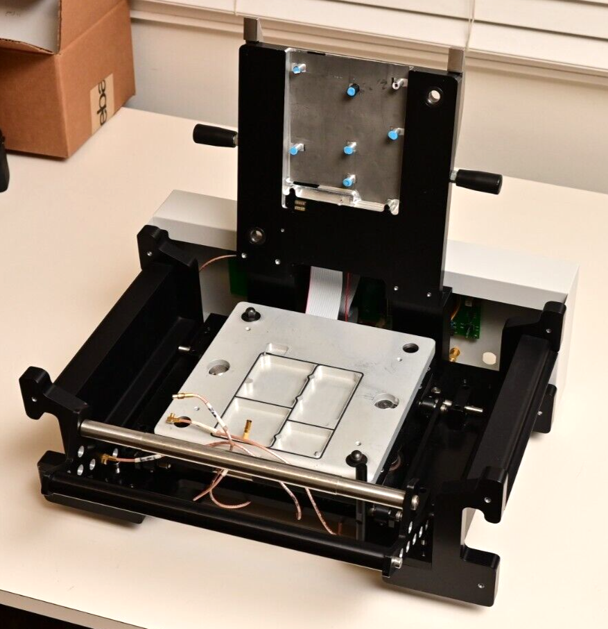 HP Agilent MCPA RF Amplifier Test Fixture w/Clamp DUT Bed of Nails 200mm x 200mm