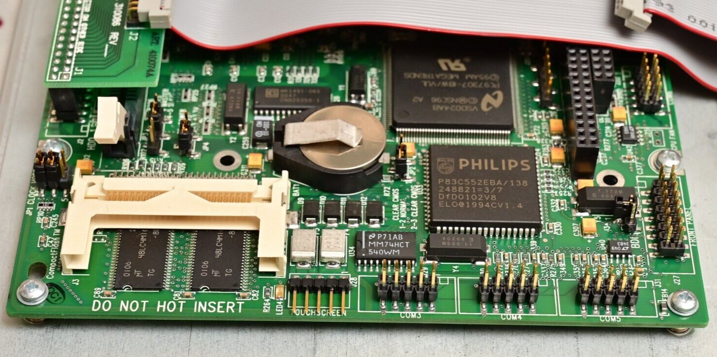 ZF Microsystems Single Board Computer PC Hitachi LCD Screen Vintage PC/104 PCI