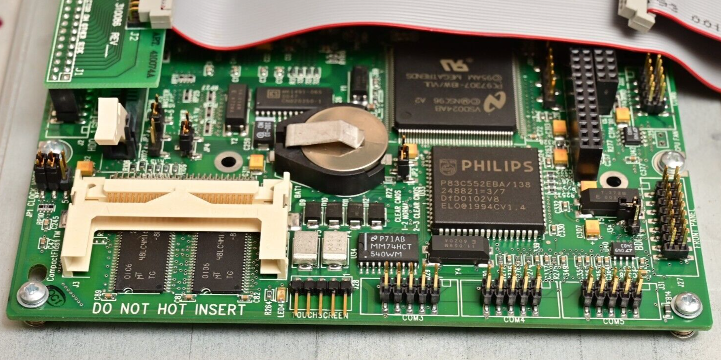 ZF Microsystems Single Board Computer PC Hitachi LCD Screen Vintage PC/104 PCI