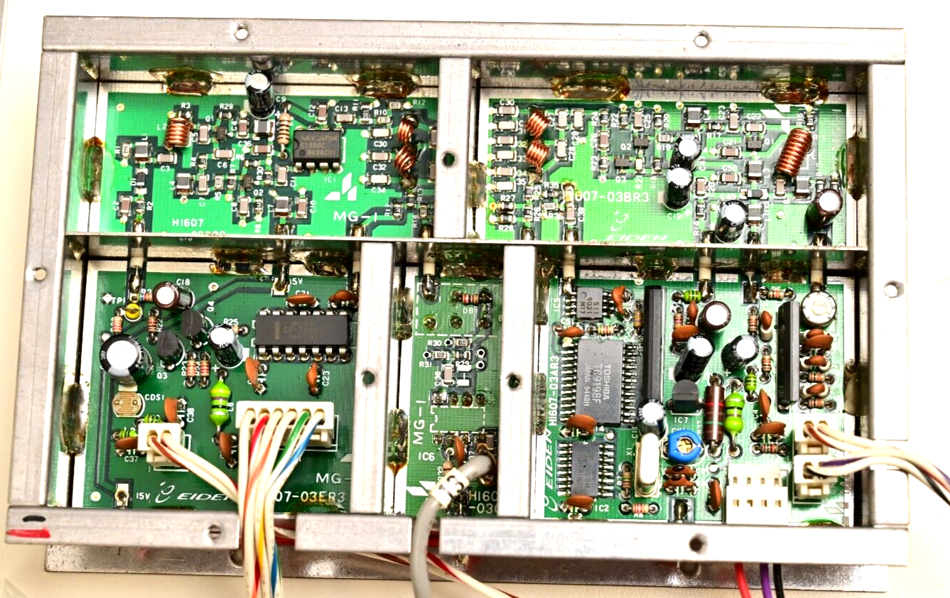EIDEN Analog Video Data Encoder Assemblies Vintage ICs Sony PLL Toshiba URO