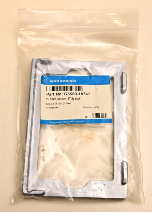 Agilent Velocity 11 VPrep Vertical Pipetting Station Shelf, Bottom ST Tip Rack