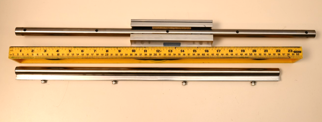 Thomson SSUTWNO 12 3/4" Linear Guide Bearing Pillow Block w/ 22.5" & 26" Shafts