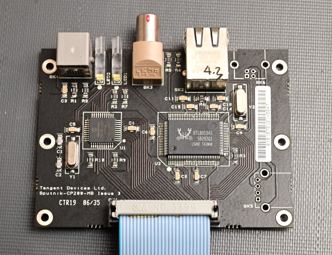 Tangent Devices Function Navigation Panel Control/Ethernet PCB ACS-FCN-1-RC