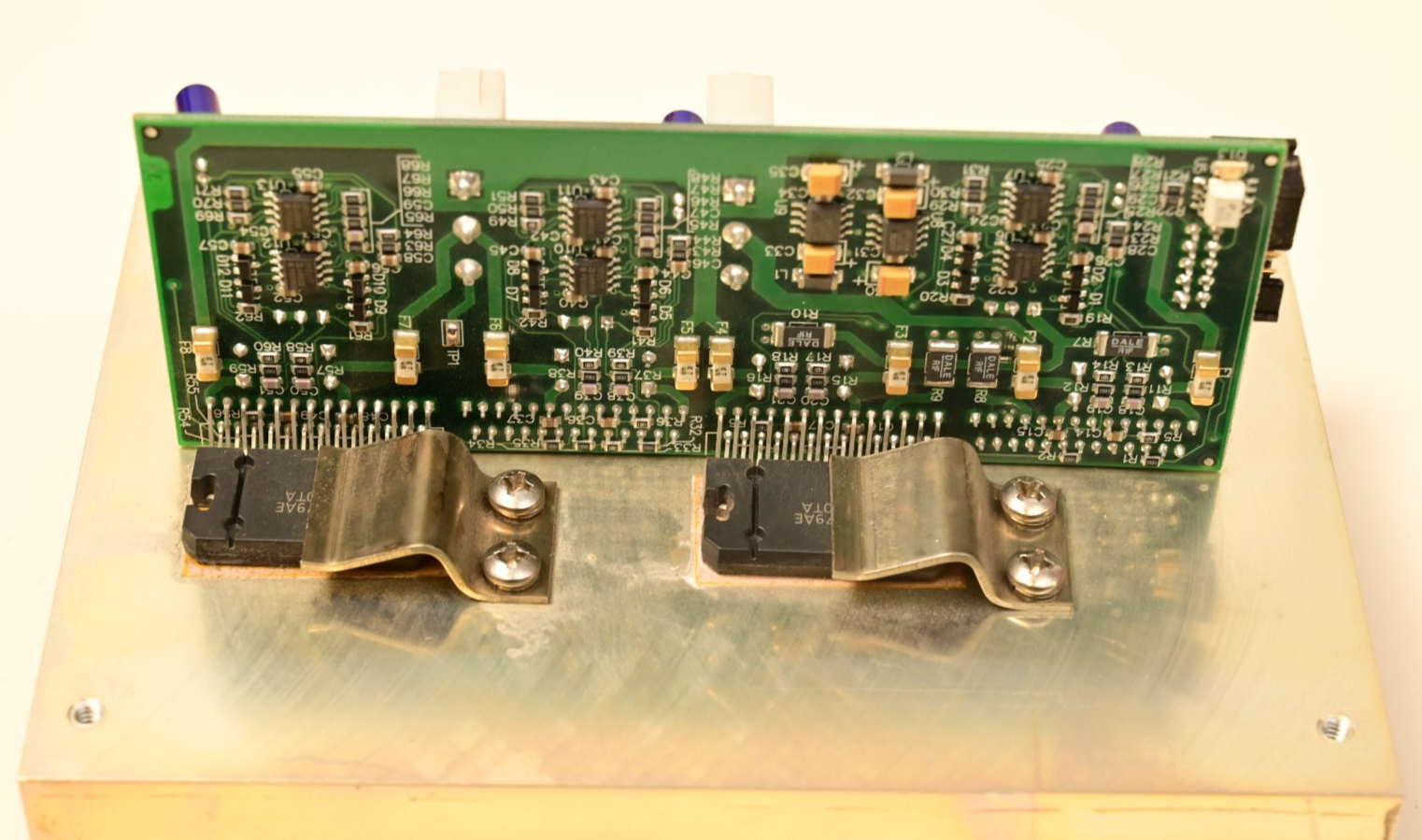 Watthour WECO 2350R PB010007 3-Channel Driver PC Board BB021605 Large Heatsink