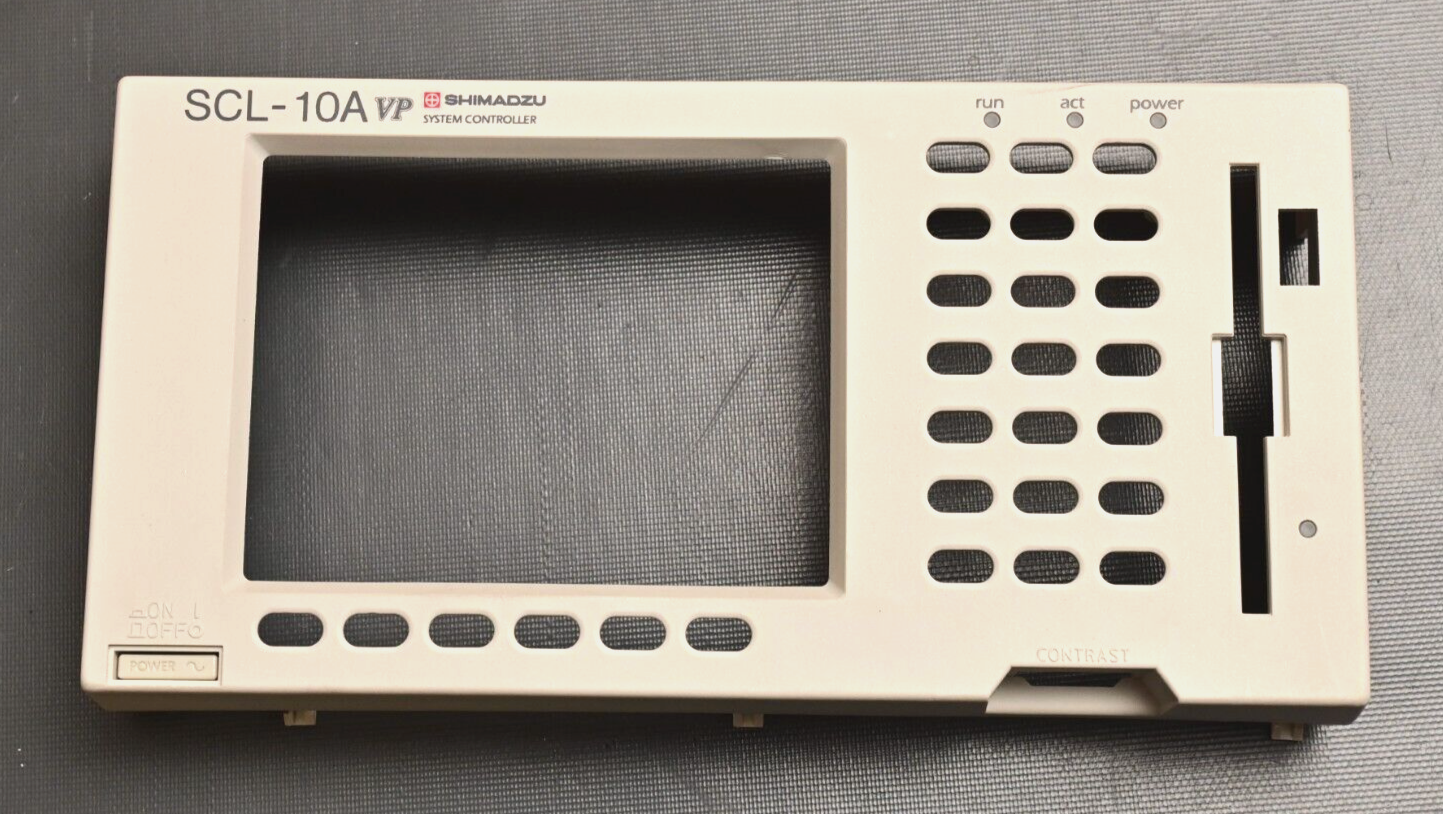 Shimadzu SCL-10A VP System Controller Front Panel Plastic