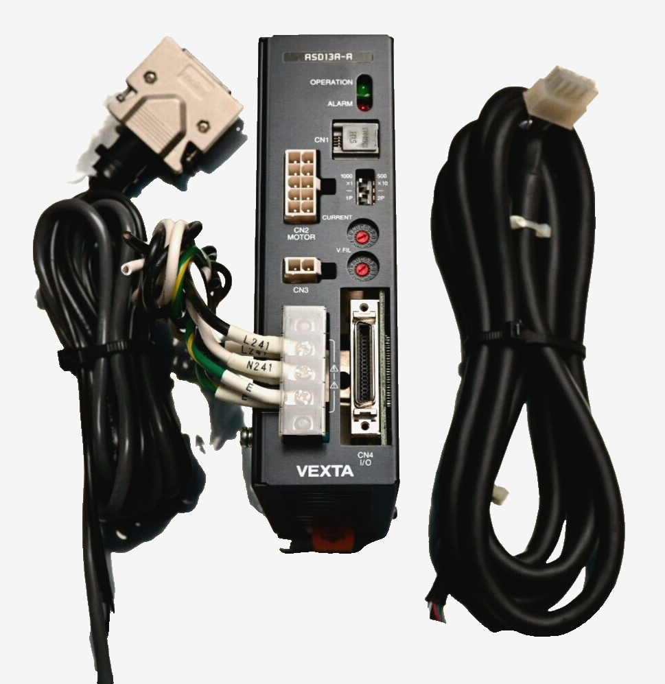 Oriental Motor Vexta ASD13A-A AlphaStep Closed Loop Stepper Driver w/ Cables