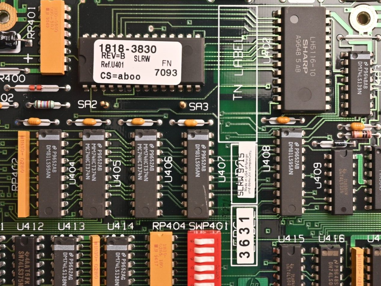HP SLRW 9715 GPIB Interface Card for 3488A Switch Control Unit