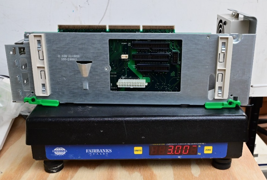 Vintage Compaq Deskpro 2PCI Riser Card w/ Chassis ISA/PCI w/ NIC ~1999/2000