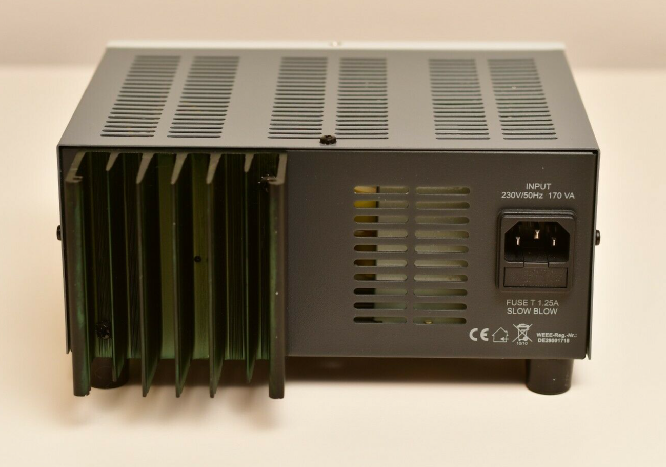 Voltcraft PS-1302D Bench Adjustable Regulated DC Power Supply 0-30V@2A 60W 220V