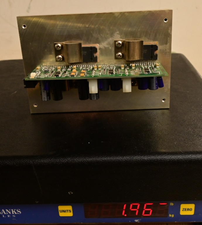 Watthour WECO 2350R PB010007 3-Channel Driver PC Board BB021605 Large Heatsink