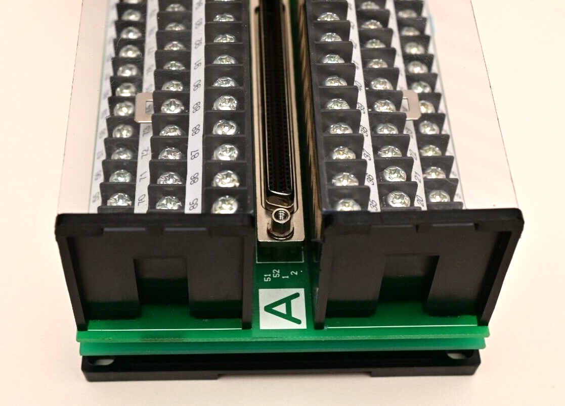 OPT-TB1 Terminal Block 2 x 100 Input/Output with +/- Power for I/O Contec? Japan