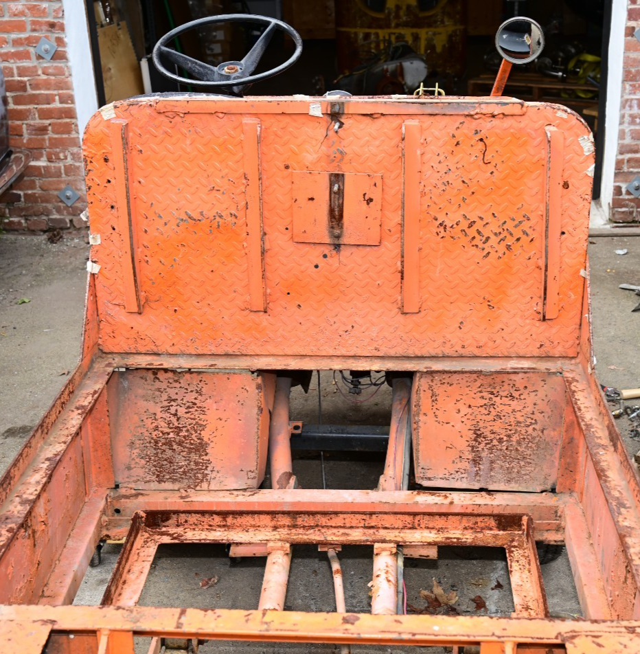 Taylor Dunn 3000lb Cart Body Only w/ Steering, Suspension