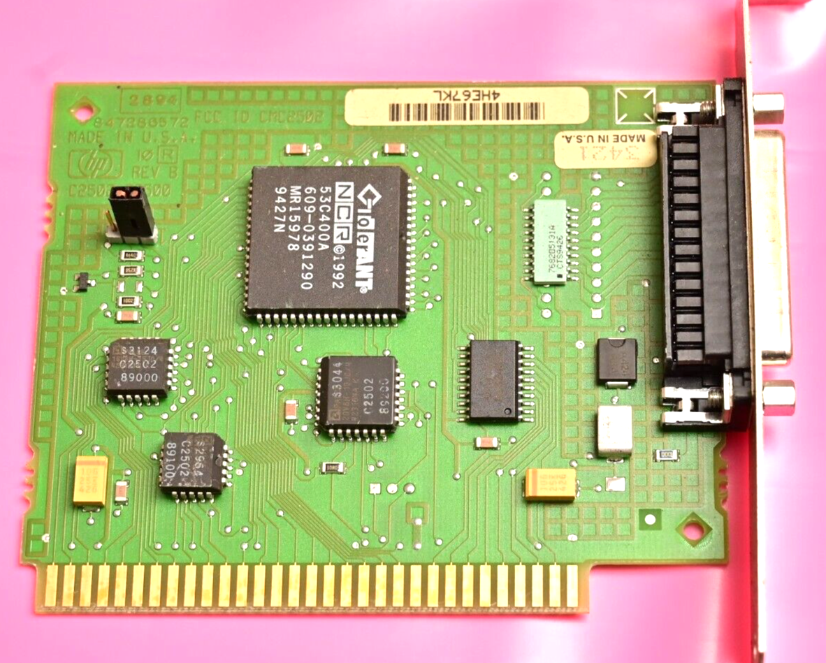 QTY 6 Vintage SCSI Cards ISA PCI Adaptec AHA-2940 AHA-2930 Seagate HP PE Logic
