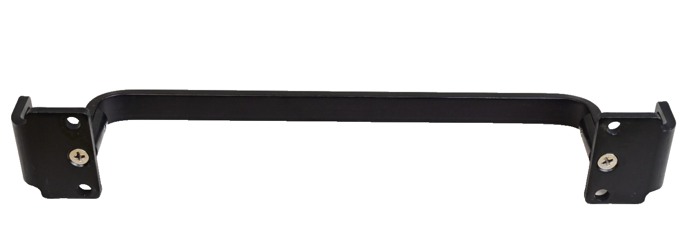 8" Anodized Aluminum TestEquipment Handle Hinged Strap Loops Military Surplus